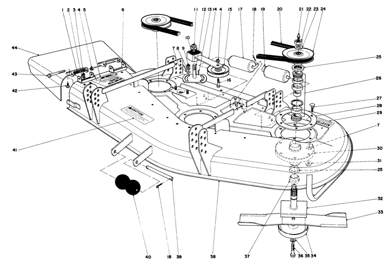 Cutting Unit Model No 30555