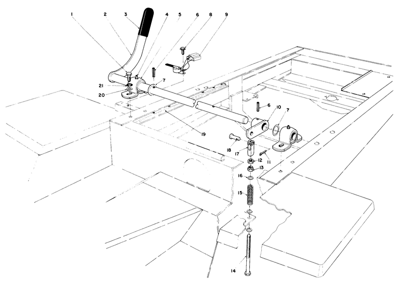 Power Take Off Lever Assembly