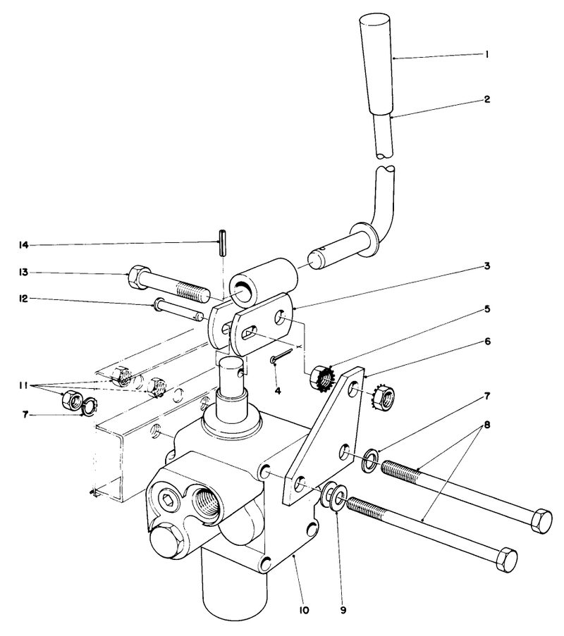 Valve And Lever Assembly