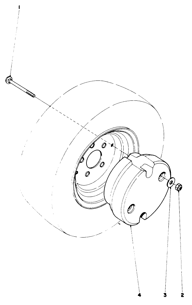 Wheel Weight Kit No 30762 optional
