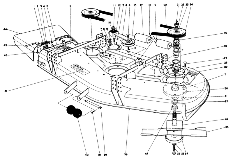 Cutting Unit Model No 30555