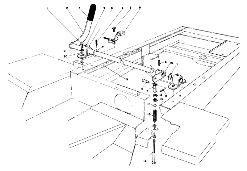 Power Take Off Lever Assembly
