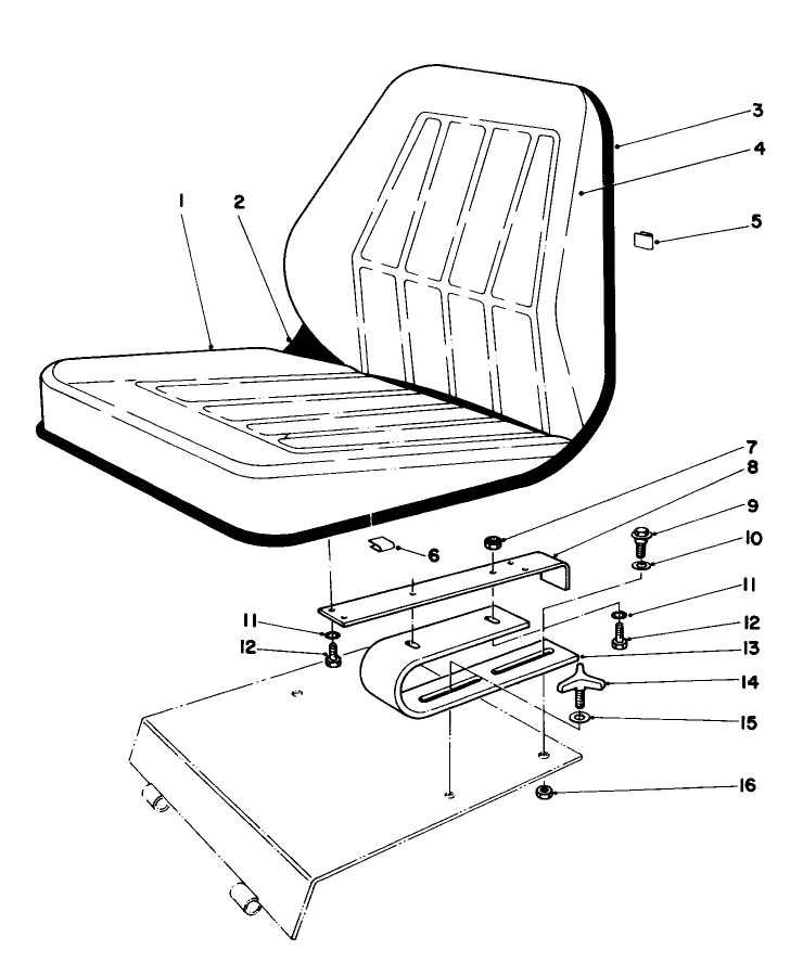 Seat Kit Model No 30764