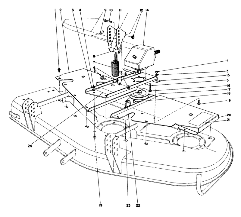 Cutting Unit Model No 30555 continued