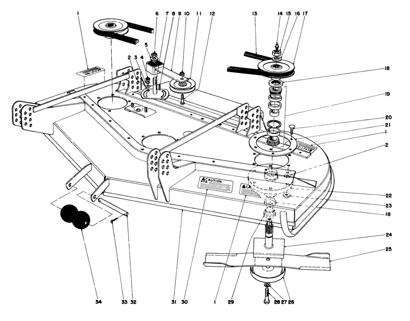 Cutting Unit Model No 30568