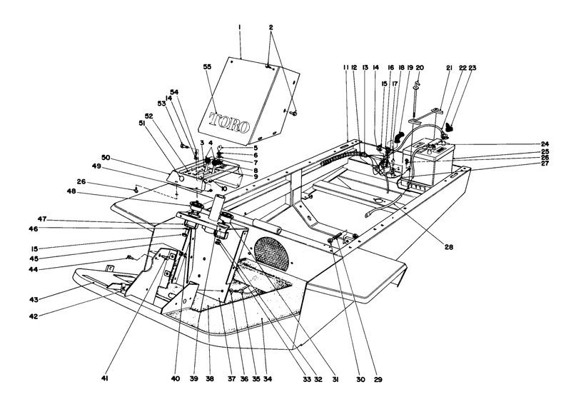 Instrument Panel And Steering Post Assembly