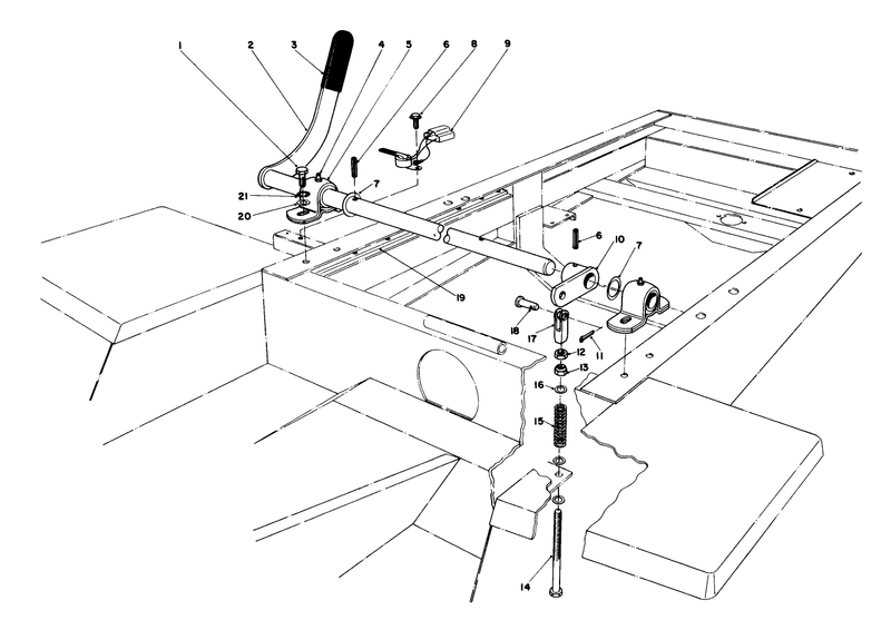 Power Take Off Lever Assembly