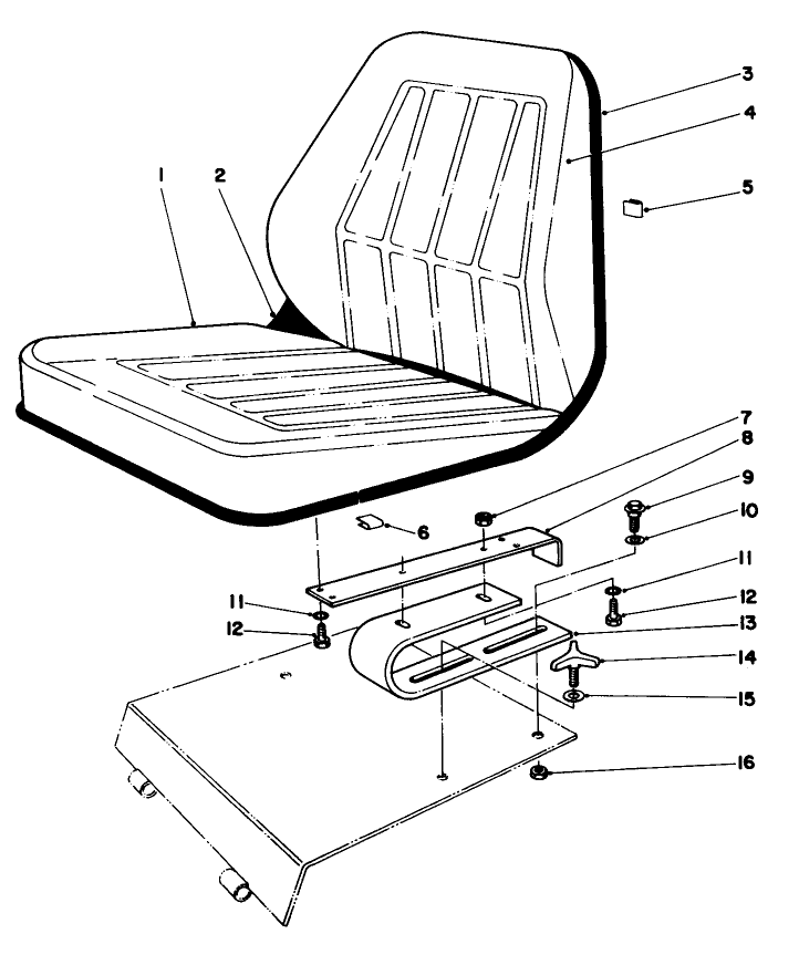 Seat Kit Model No 30764