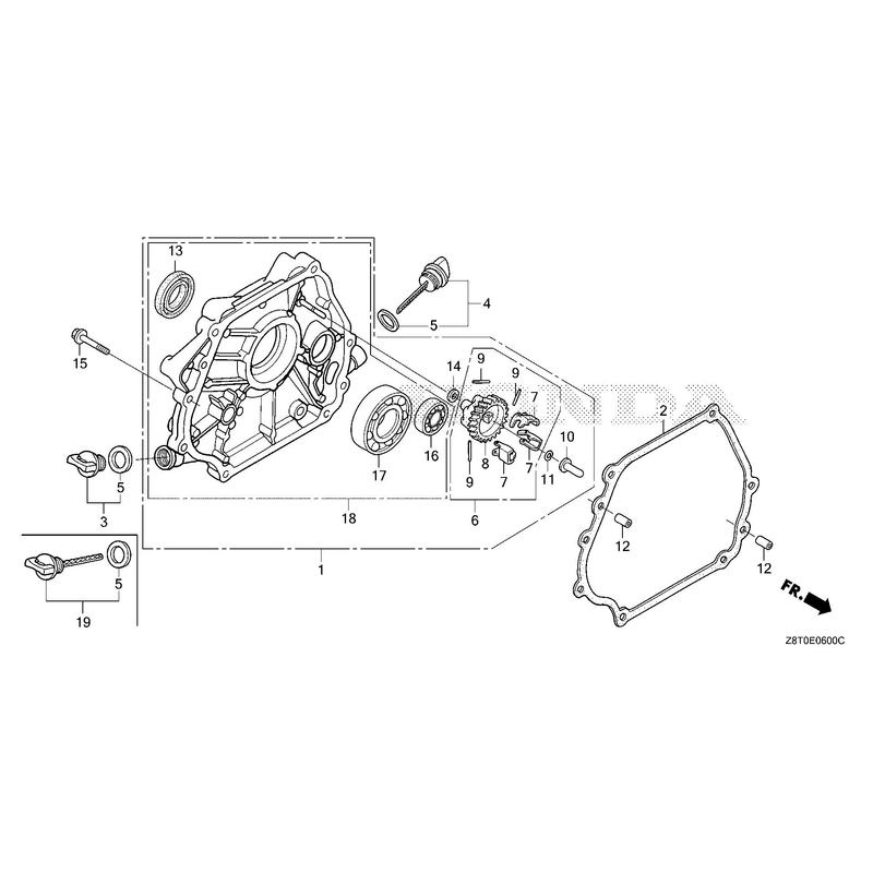 CRANKCASE COVER (1)