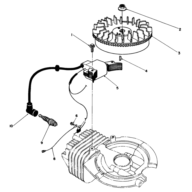 Flywheel & Magneto Assembly