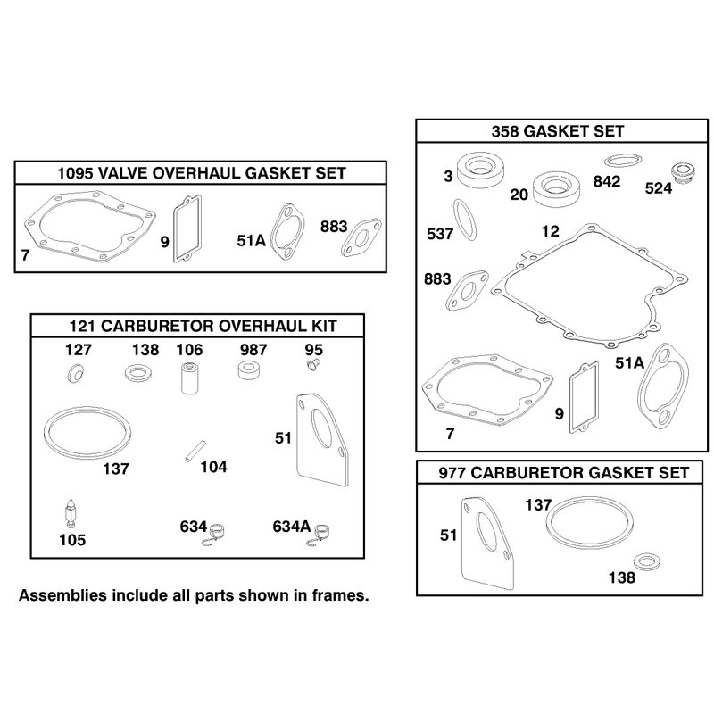 Engine Briggs and Stratton Model 195707-0421-E1