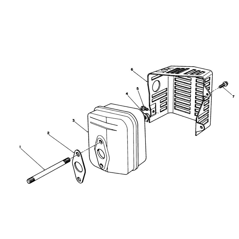 Muffler Assembly Model No Vml0-5