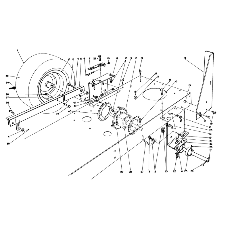 Rear Axle Assembly