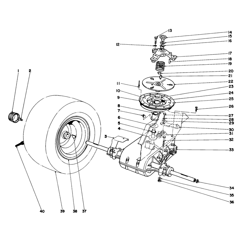 Transaxle & Clutch Assembly