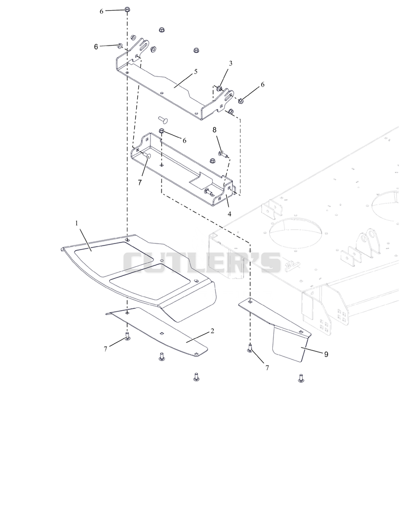 Discharge Chute - 48" - SD