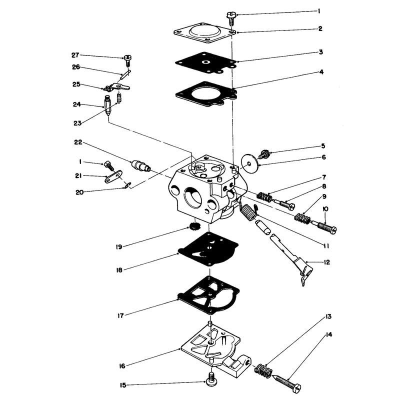 Carburetor Assembly No. 45-2970