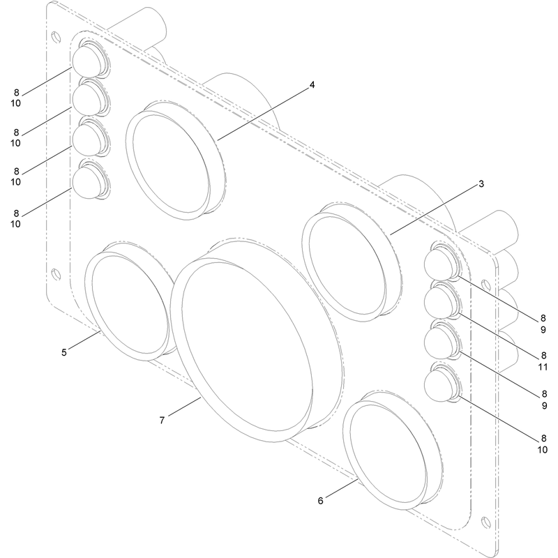 Instrument Panel Assembly No. AU125255