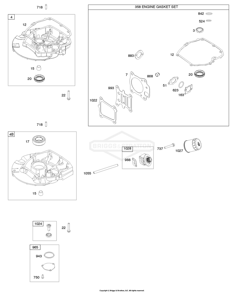Gasket Set-Engine, Sump
