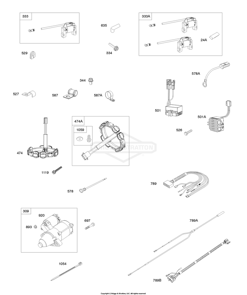 Armatures, Alternators, Regulators, Electric Starter