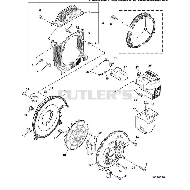 Leaf Gaurd, Fan Cover, Engine Cover