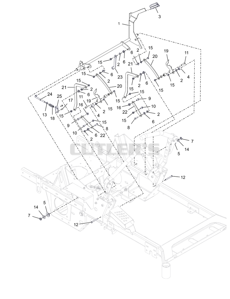 Park Brake – Upper