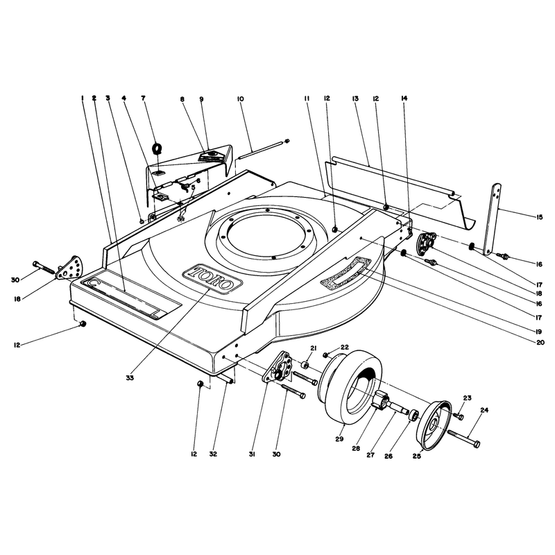 Mower Housing Assembly