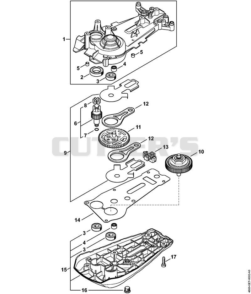 Gear head HSA 94 R