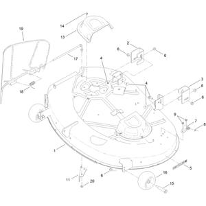 42 Inch Deck Assembly