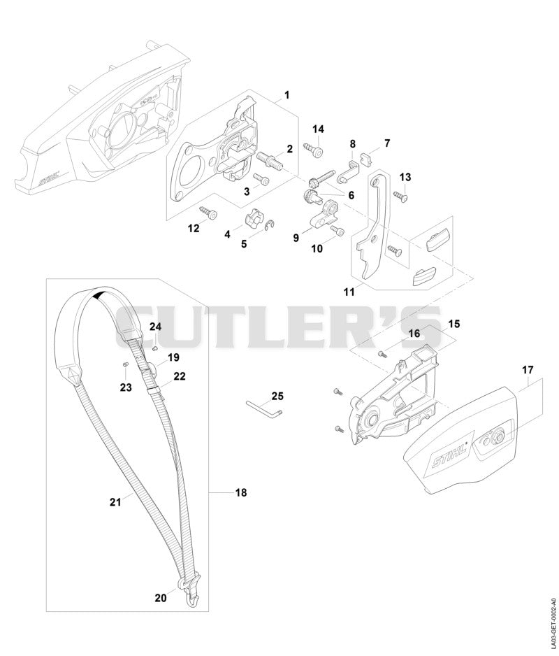 Chain sprocket cover