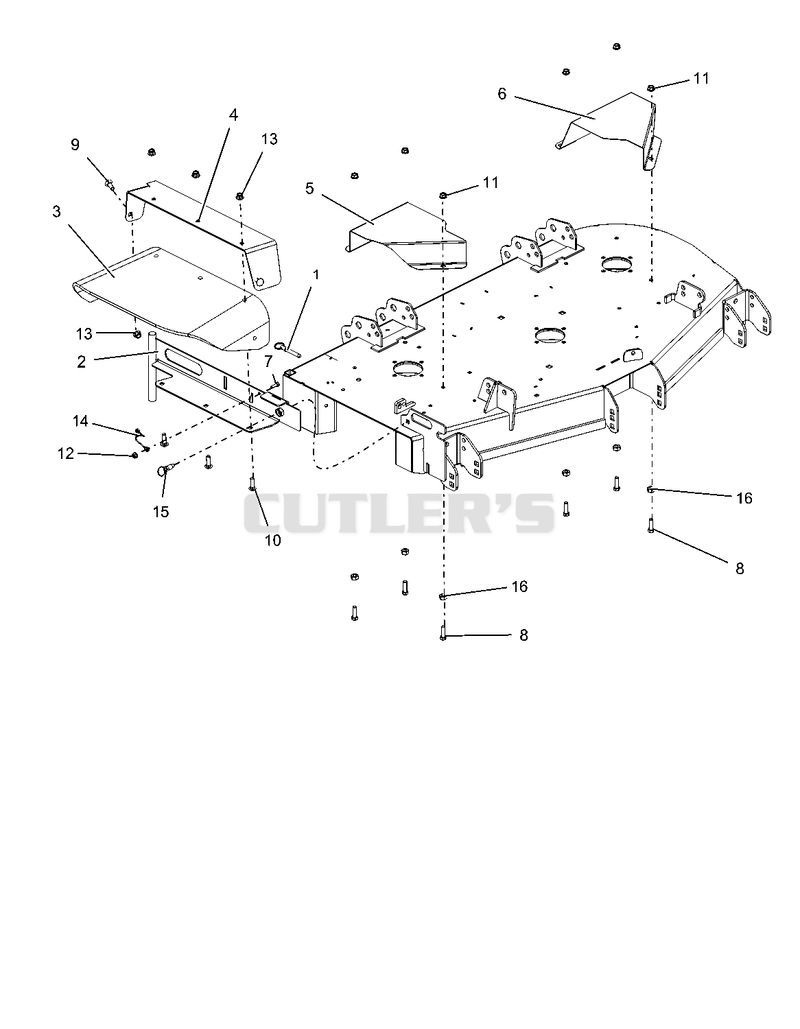 Chute And Belt Covers - 44" And 48"