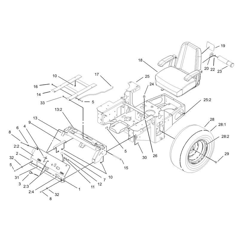 Main Frame Assembly