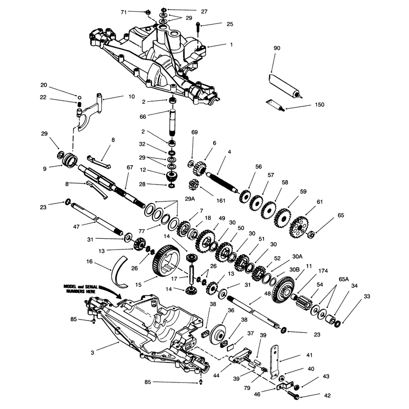 Peerless Transaxle Model No 915-019