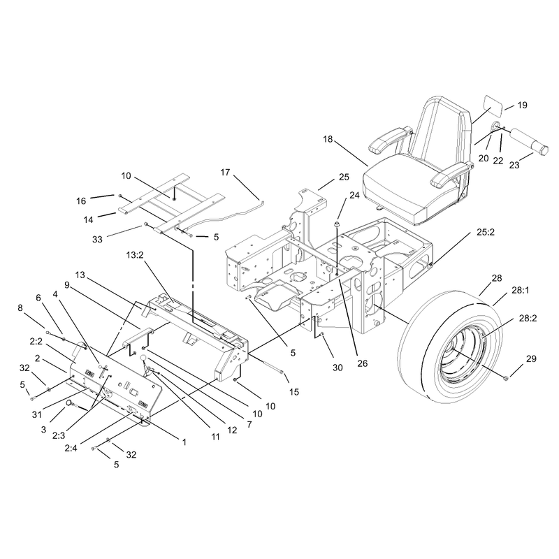 Main Frame Assembly