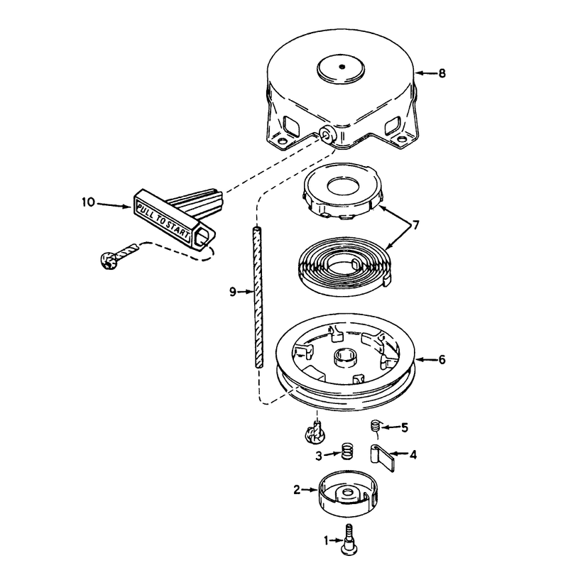 Recoil Starter No. 590537