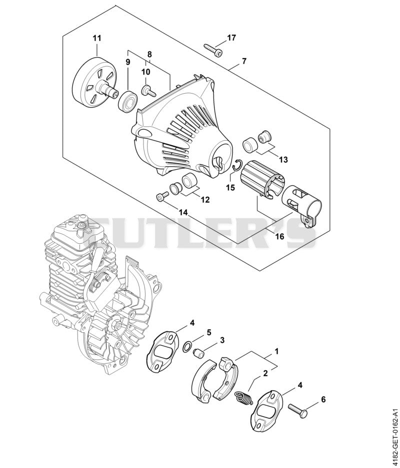 Clutch, Fan housing