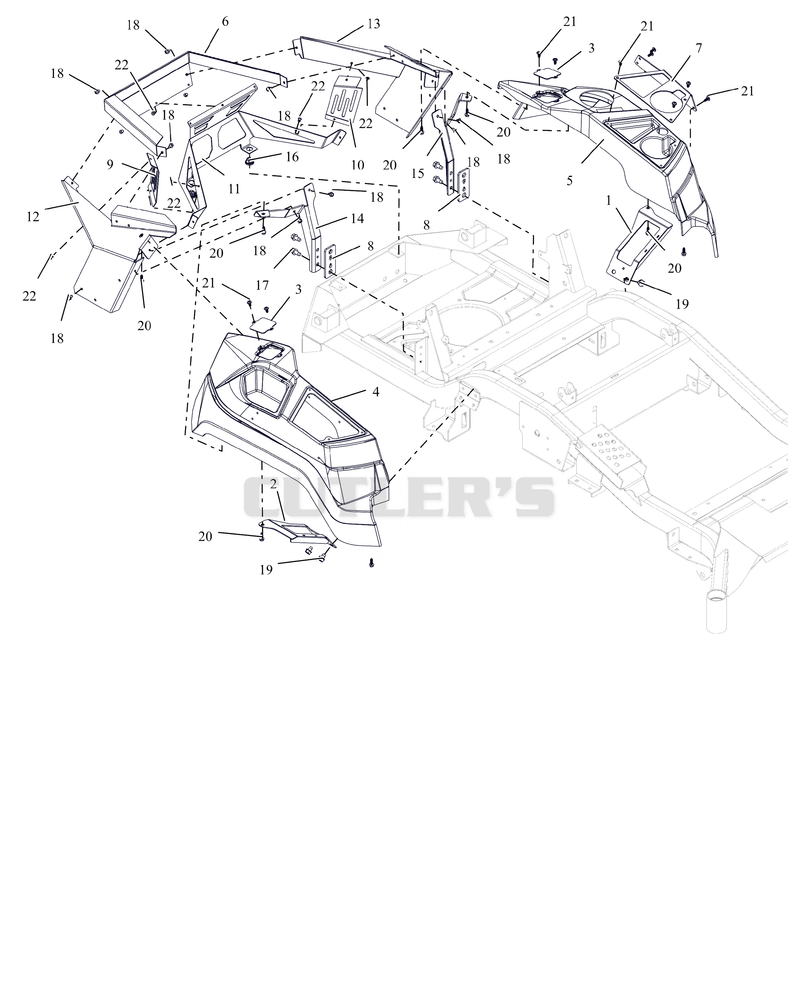 Engine Guard And Fenders