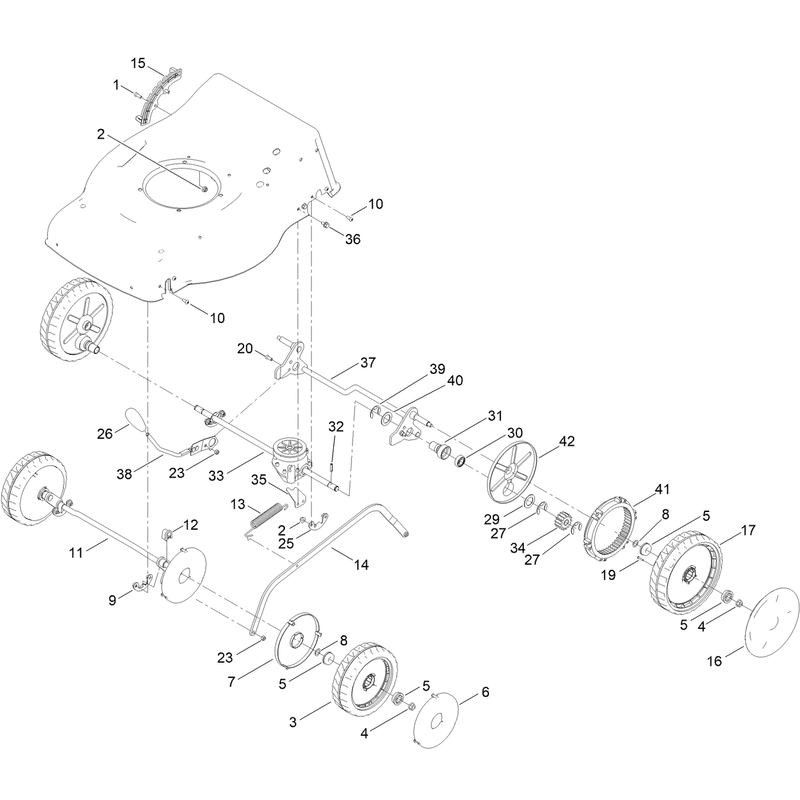 Suspension and Wheel Assembly