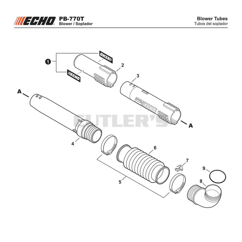 Blower Tubes