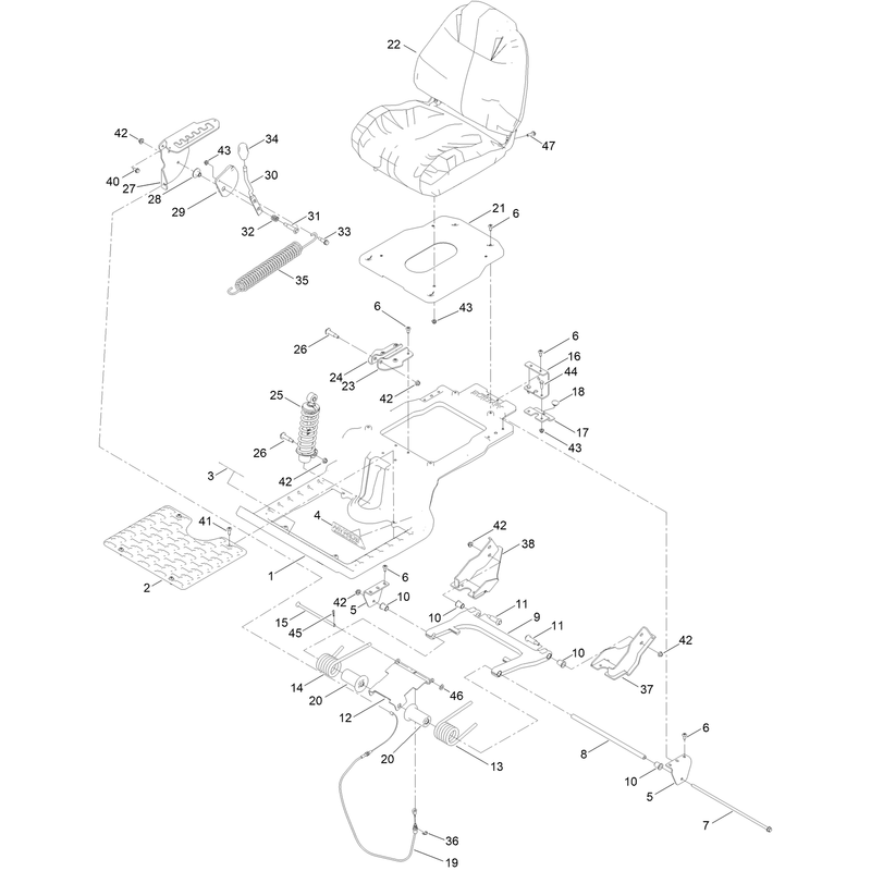 Seat Pan Assembly