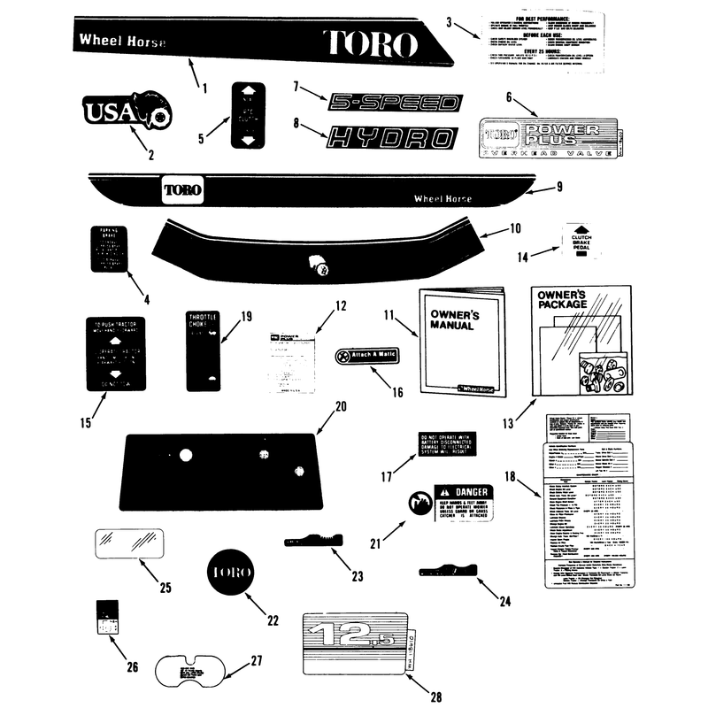 Decals And Miscellaneous