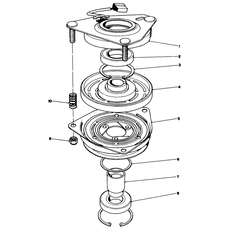 Clutch Assembly No 54-3200