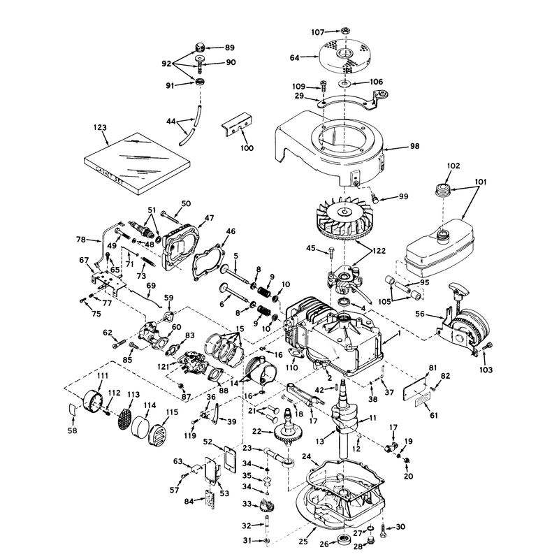 Engine Model No Lav30-30412g