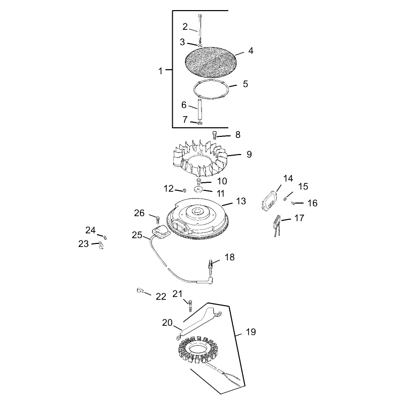 IgnitionElectrical Assembly Kohler CV23S-PS75560