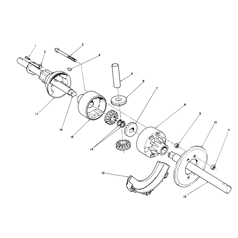 Differential Kit Modle No. 38038 (optional)