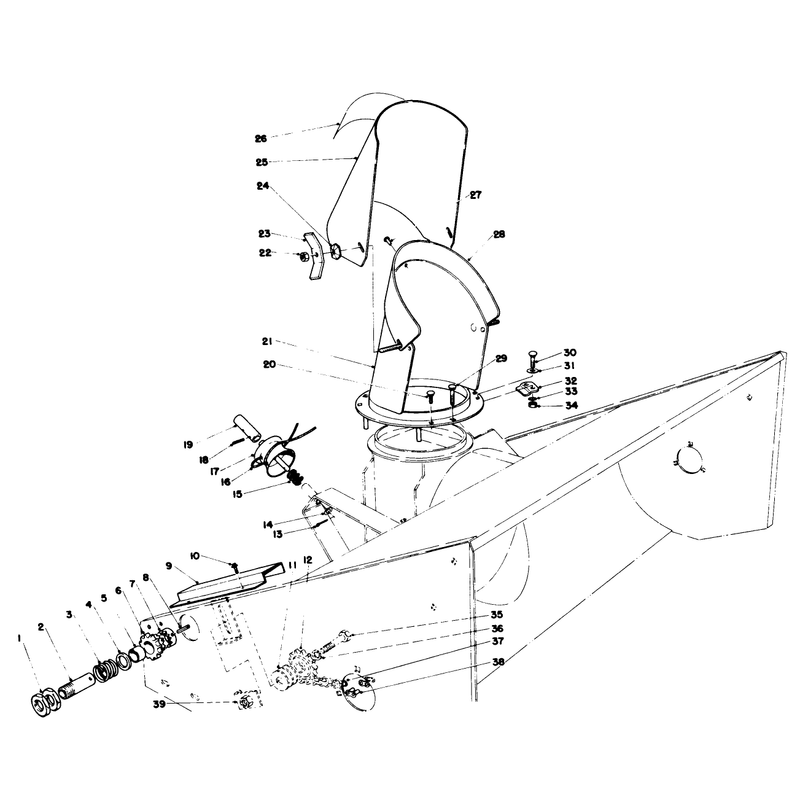 48in Snowthrower Model No 30515 Continued