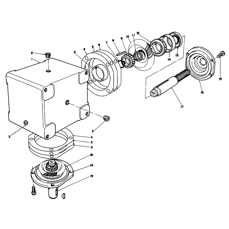 Gear Box Assembly No. 68-6810