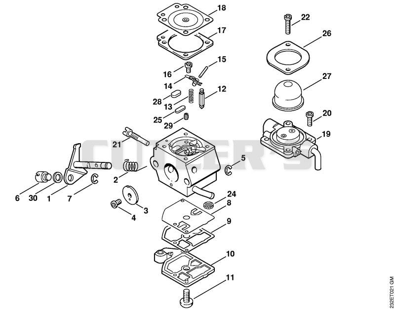 Carburetor C1Q-S44 (27.2001)