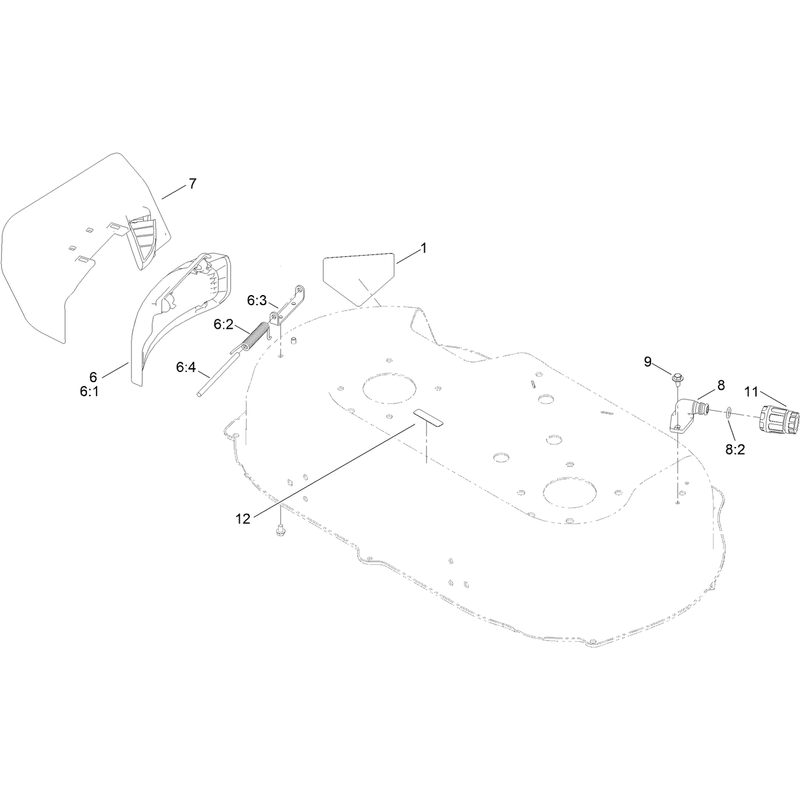 Side Discharge Chute Assembly