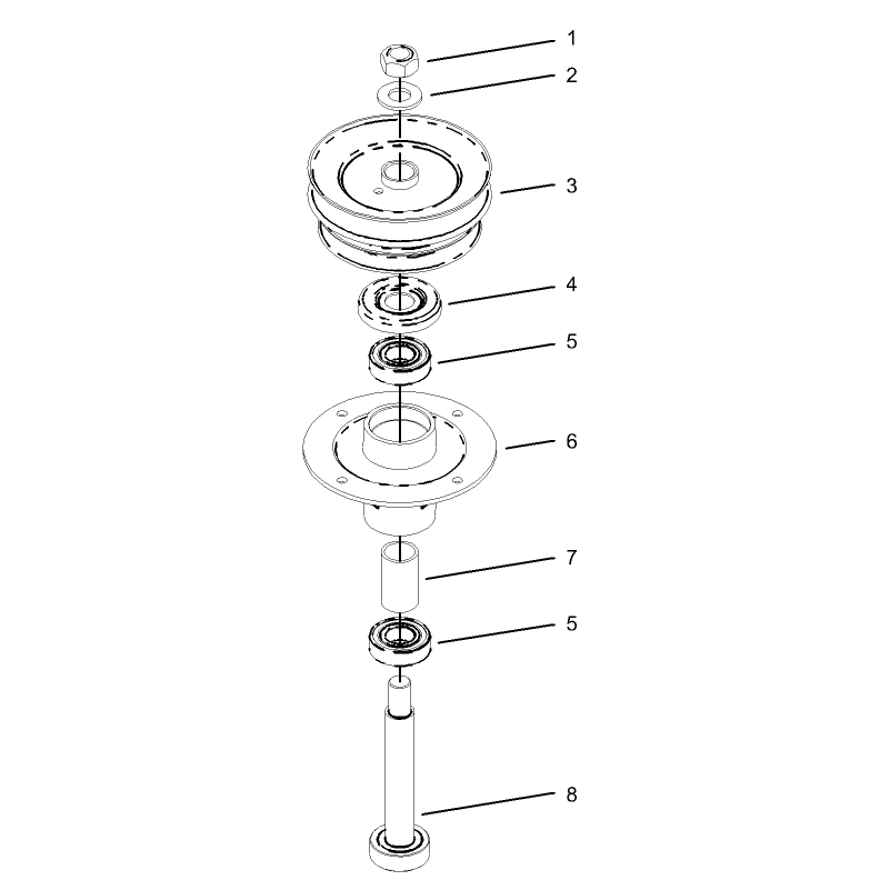 Spindle Assembly No 106-0784