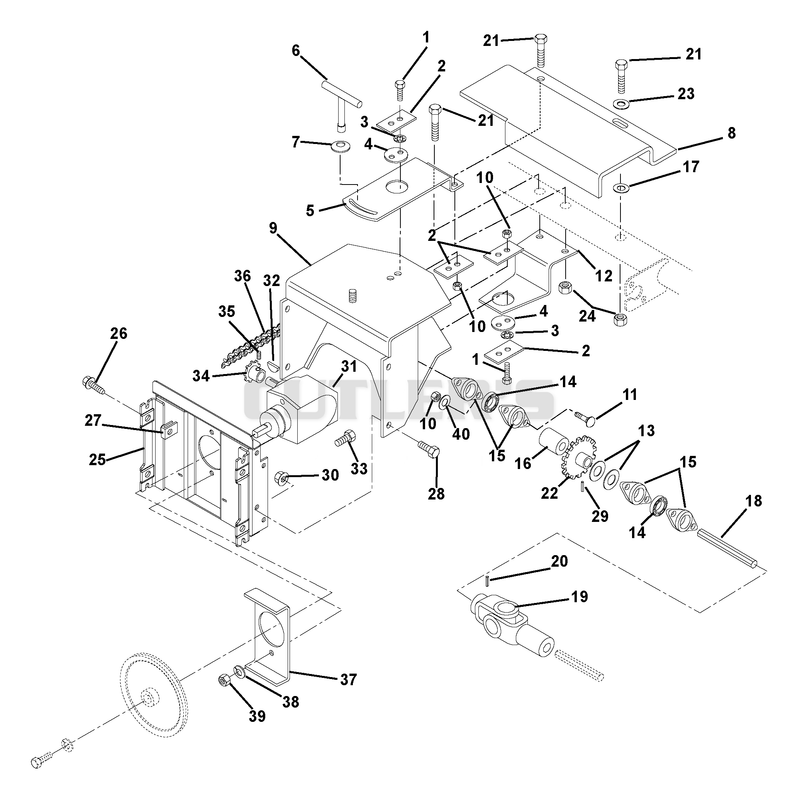 Brush Drive Unit